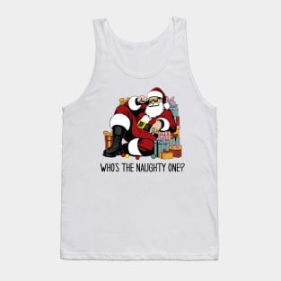 Who's the Naughty one Tank Top